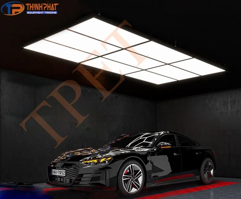 Bộ đèn chiếu sáng dạng tấm cho khoang chăm sóc xe chuyên nghiệp - 9 Đèn led tấm cho chăm sóc xe 2 he den cho detailing
