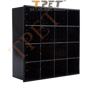 Hộp đựng khăn lau 16 ngăn dạng đứng TPET-P48