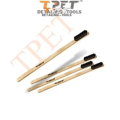 Bàn chải thân tre sợi lông heo (dạng cong) TPET-N38