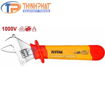 Mỏ lết cách điện 10″ Total THIADW101