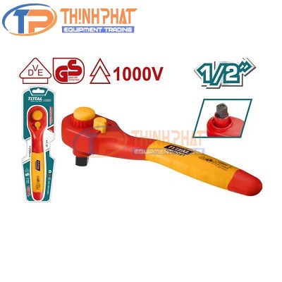 Tay vặn gắn đầu tuýp cách điện 1/2″ Total THIRTH121