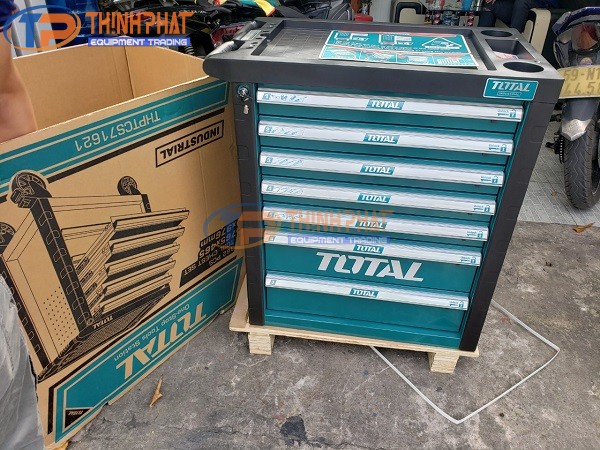 Tủ Đồ nghề 7 ngăn 162 chi tiết Total THPTCS71621