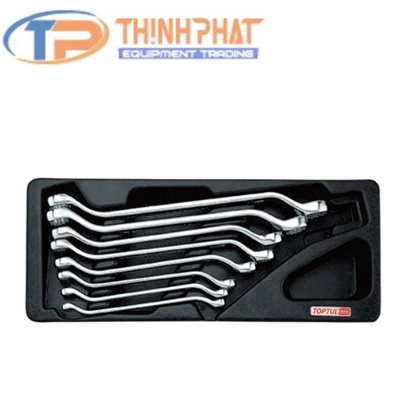 Bộ Cờ Lê 2 Đầu Vòng 45 độ – 8 Chi Tiết TOPTUL GAAT0806