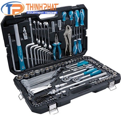 Bộ đồ nghề cầm tay 142 chi tiết Total THKTHP21426