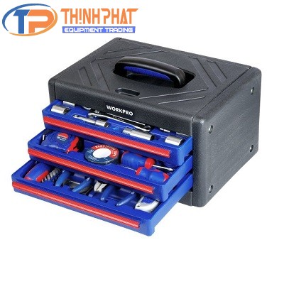 Bộ dụng cụ 125 chi tiết Workpro W009022