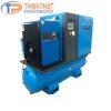 Máy nén khí trục vít loại áp cao tích hợp máy sấy và lọc
