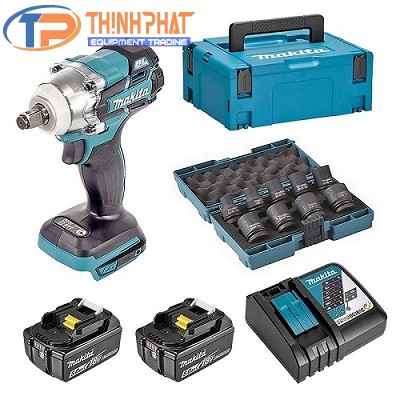 Máy siết bu lông dùng pin Makita DTW285RFJX